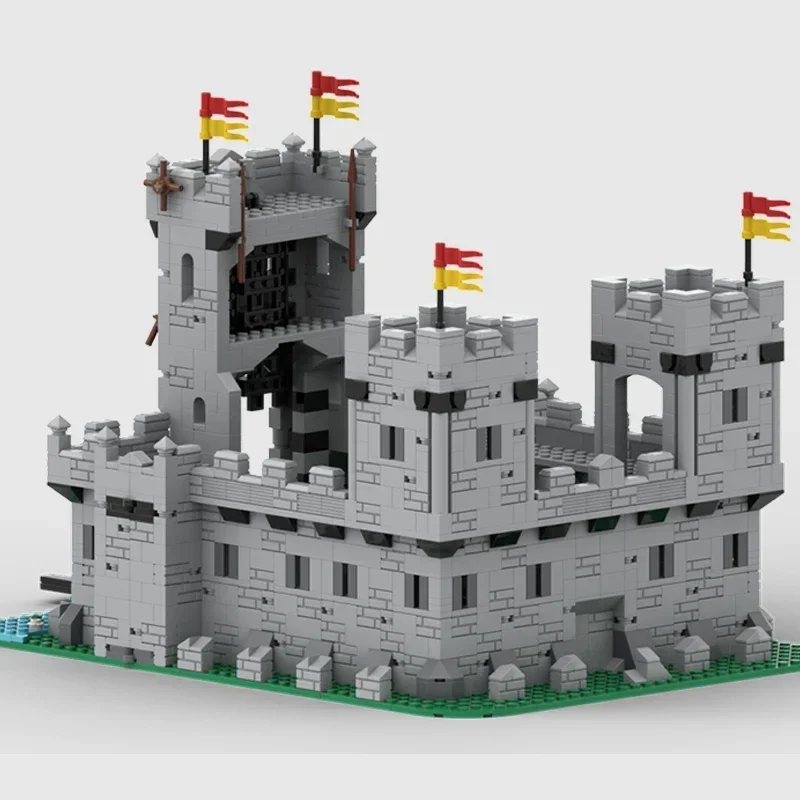 Moc-bloques de construcción de fortaleza para niños, modelo de Castillo Emperador, ladrillos técnicos, montaje de bricolaje, juguetes de construcción para niños, regalos de vacaciones