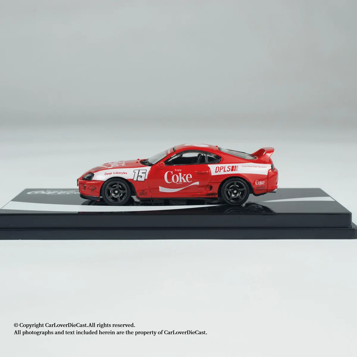 INNO Diecast 1/64 Scale Toyota Supra A80 Racing Car Model Alloy Toyota Supra A80 Car Model Set Limited Edition for Hong Kong