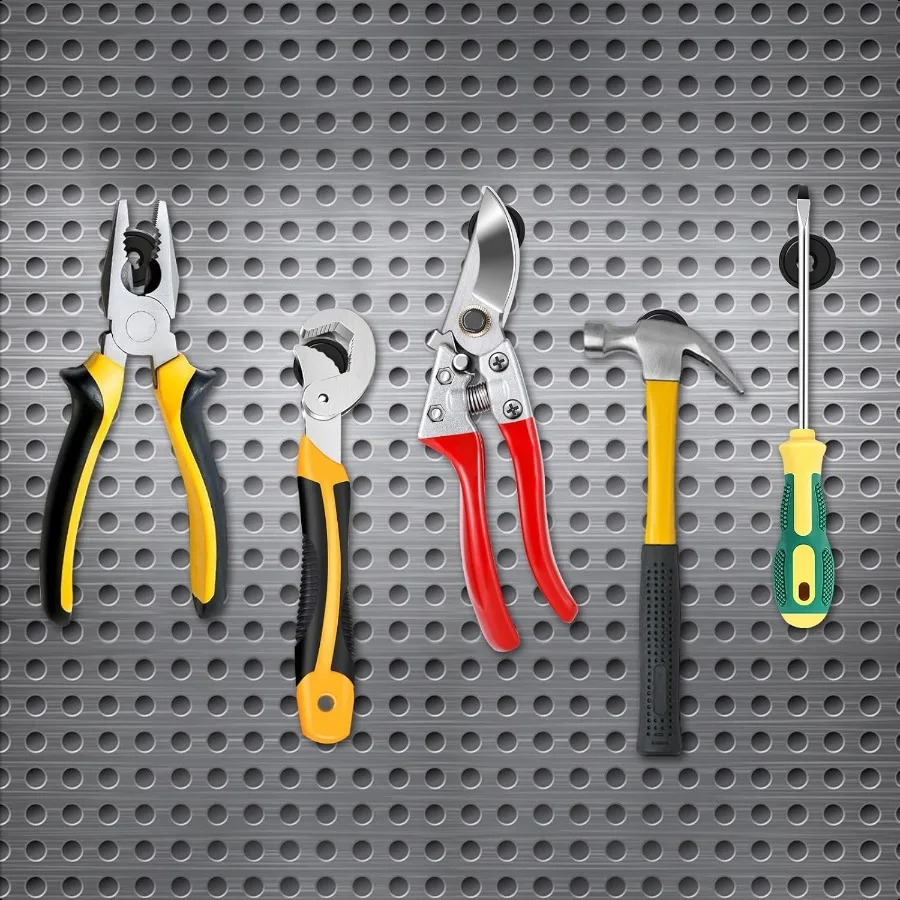 Imanes con Tornillos y Hojas de Hierro