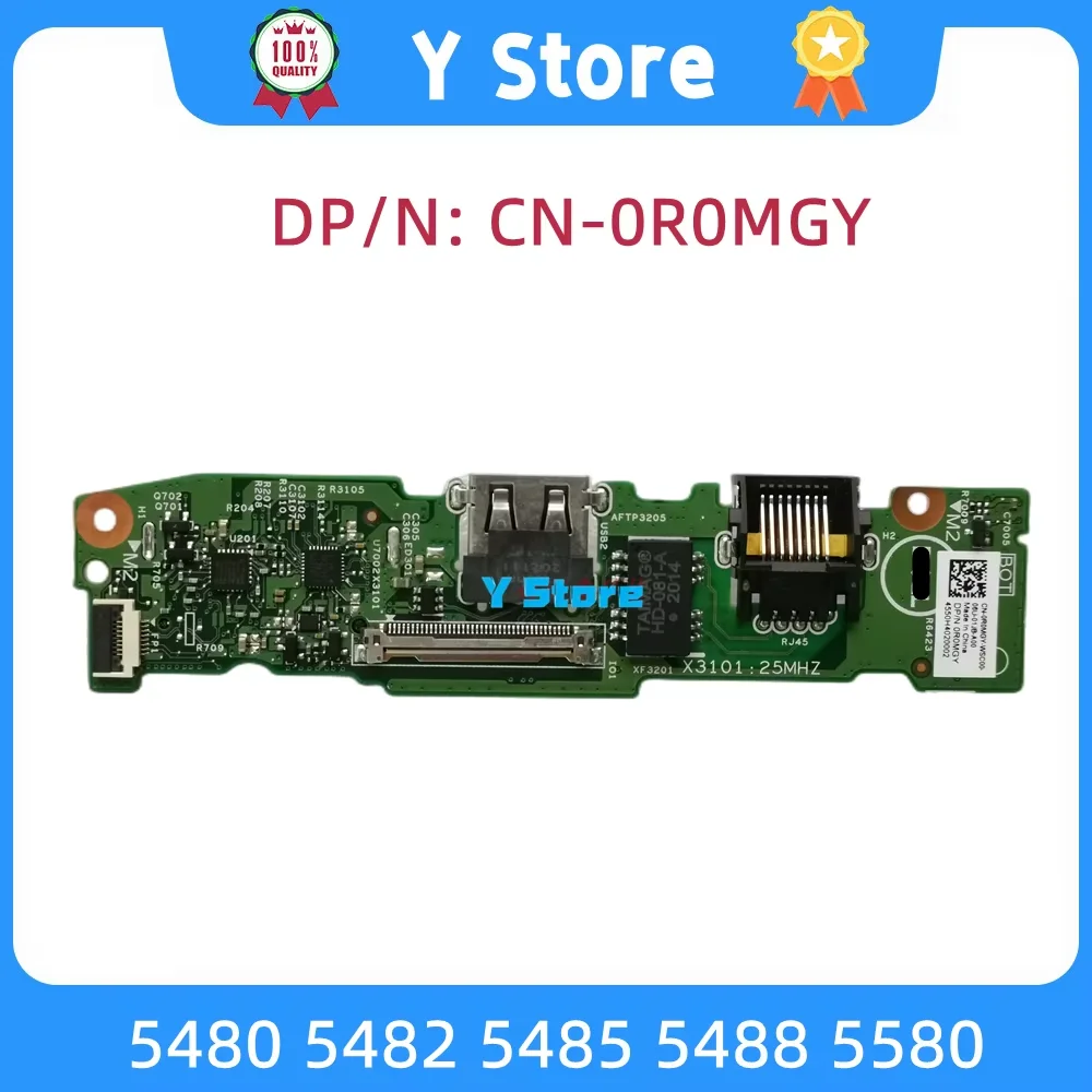 

Оригинальный магазин Y для Dell 5480 5482 5485 5488 5580, плата переключения USB R0MGY 0R0MGY CN-0R0MGY, быстрая доставка