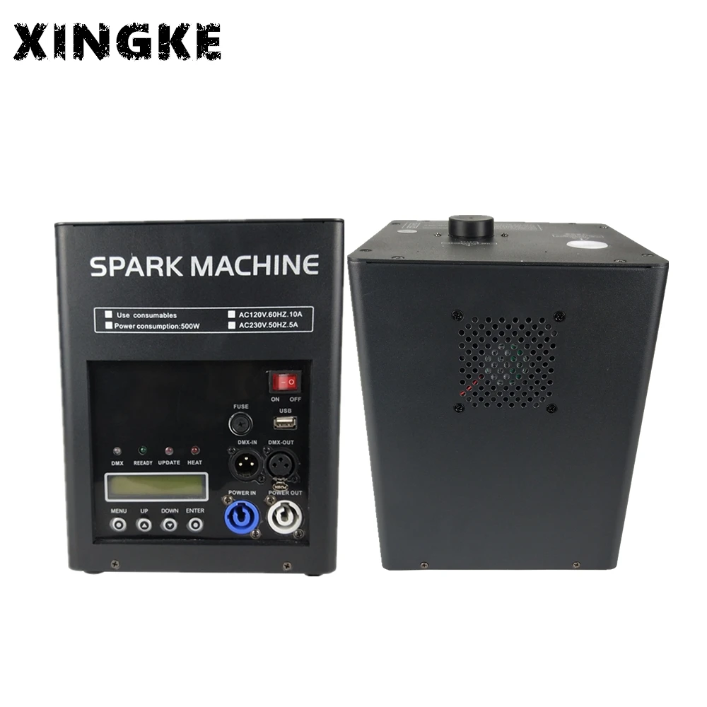 2Pcs/Lot concert stage equipment fireworks fountain machine 650w cold spark dj wedding electronics fireworks fountain machine