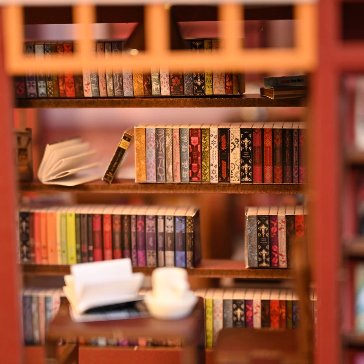 Kit rumah boneka Mini, dekorasi anak DIY, rumah mainan anak-anak, kamar tidur, Puzzle 3D, Model bangunan Rakitan