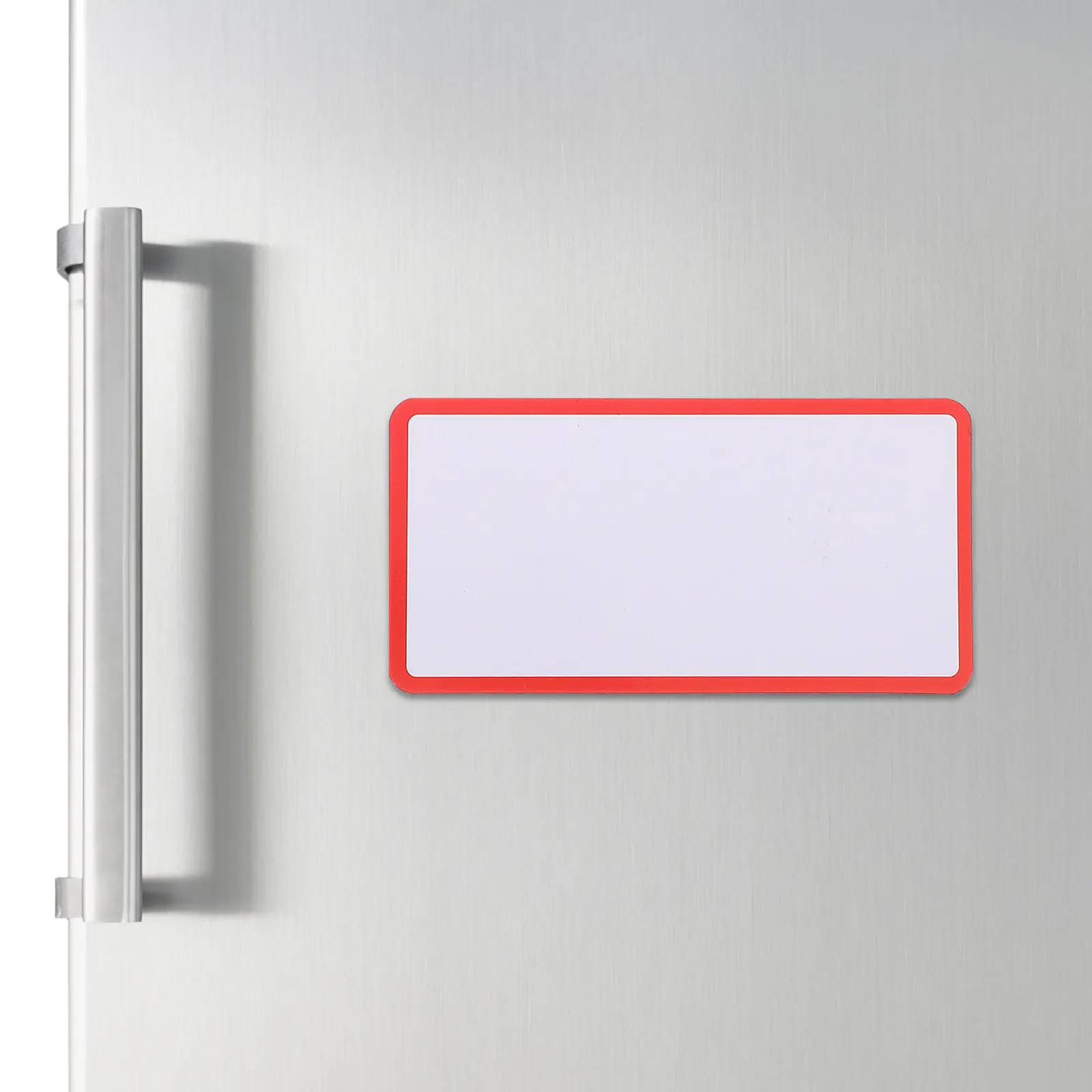 24Pcs Magnetic Dry Erase Name Tags Reusable Blank Label Plates for Whiteboard Refrigerator Office Kitchen Dry Erase Labels