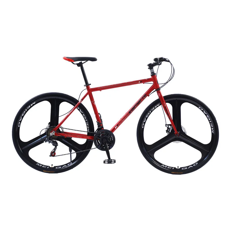 

Road bike disc brakes for students adults teenagers off-road shock absorption commuting mountain bike transmission