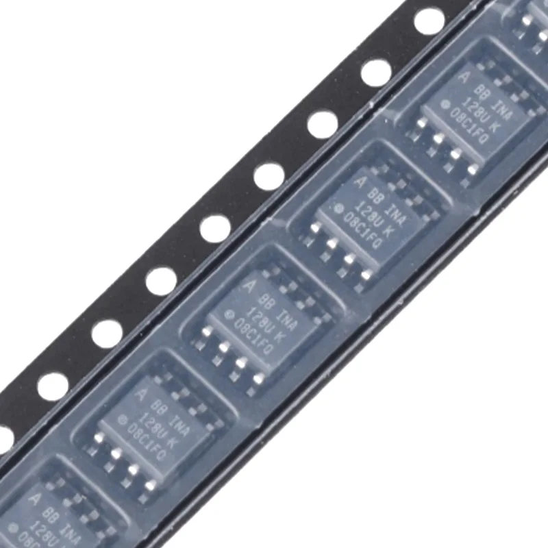 

10Pcs New Original Ina128Ua/2K5 Soic-8 Precision Instrumentation Amplifier Ic Chip Ina128U