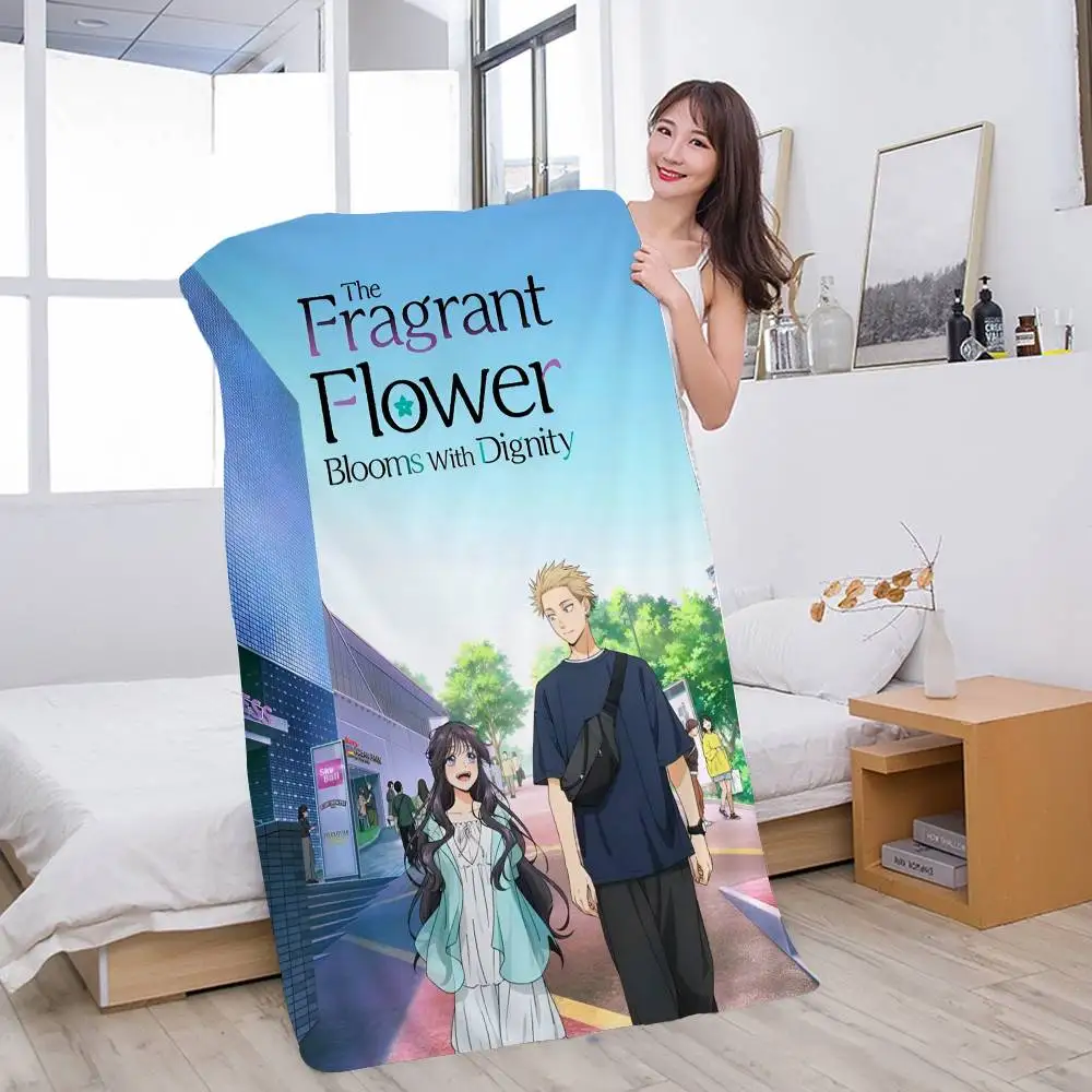 F-Fragrant Flower Blooms with Dignity Microfiber Beach Towel Absorbent Quick dry Soft Yoga Swimming Resort Mountain Climbing