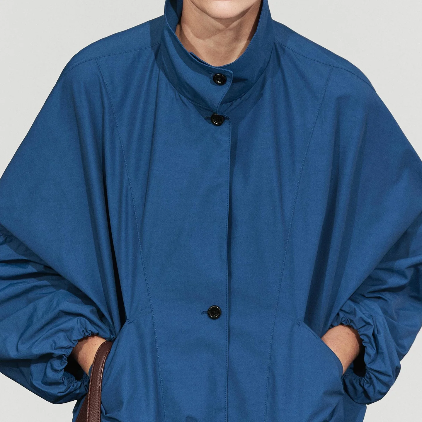 Women's Casual Pilot Jacket Stand Collar Outdoor Coat Standard Fit Long Sleeve Autumn 2026 ZADATA Short Outerwear
