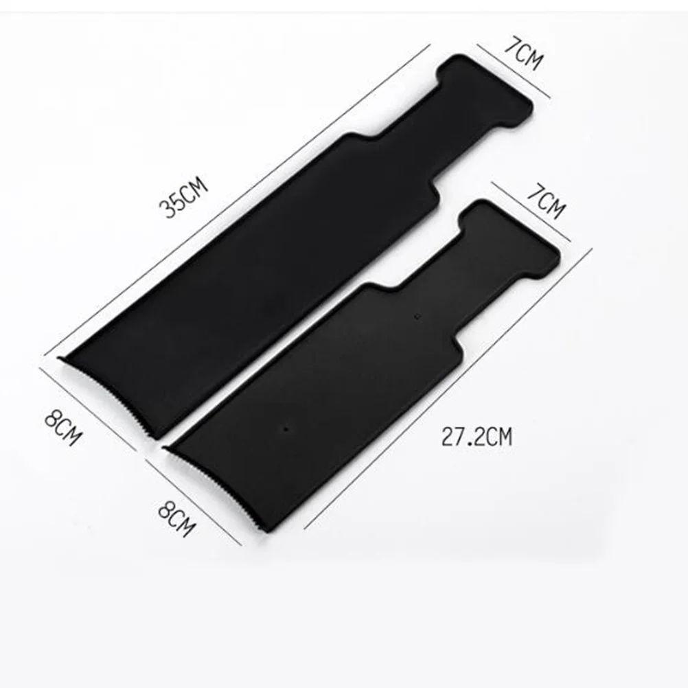 

7Pcs Hair Dyeing Bowl Kit Self Help Hairdressing Prevents Root Touch Healthy Color Black Dyeing Board Hairdressing Plate