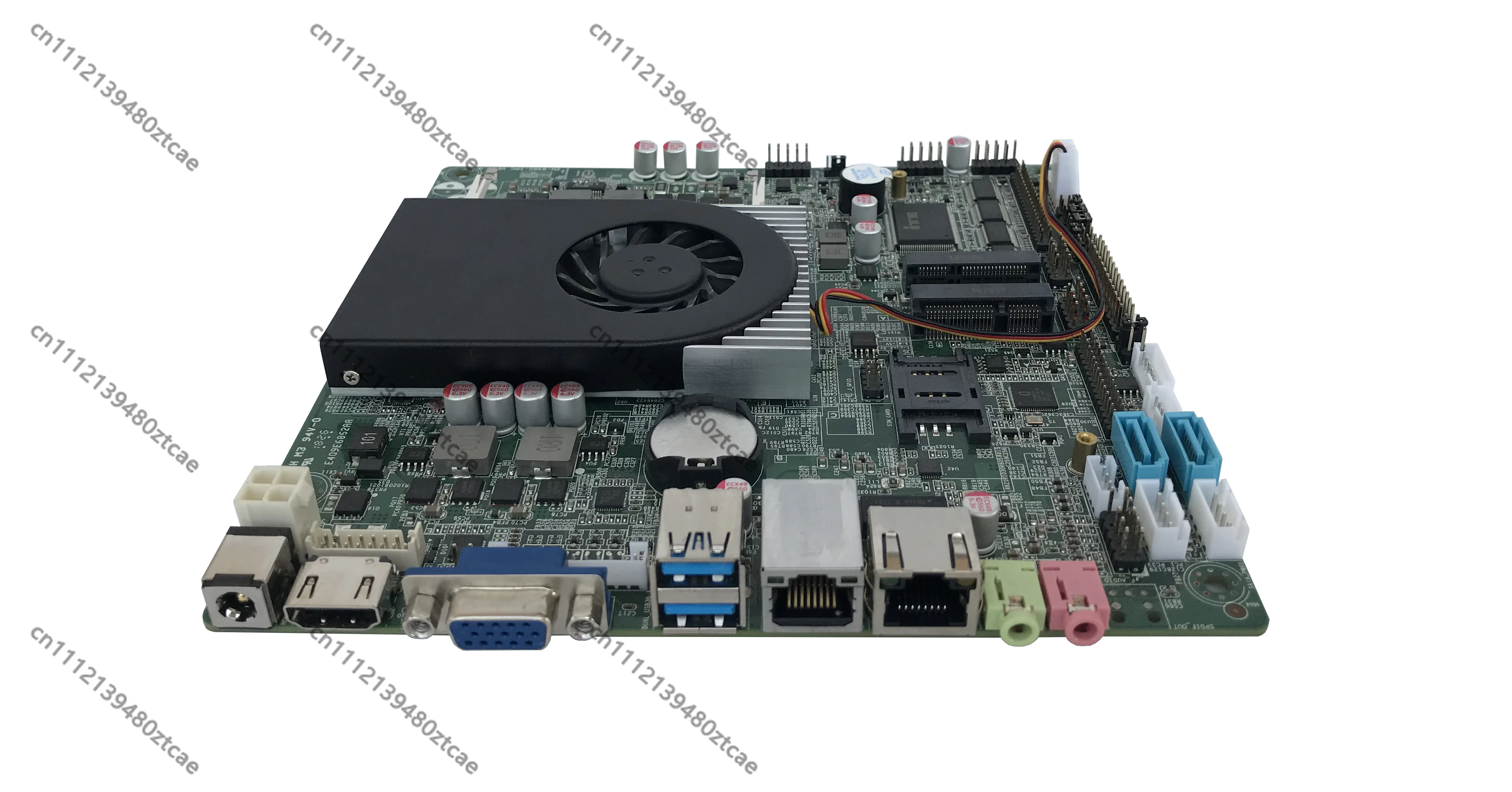 2026 Mini ITX Industrial Motherboard 4th 5th Gen i5 4200U 5200U Dual Core 9V-36V Wide Voltage 1/2 LAN 2/6 COM