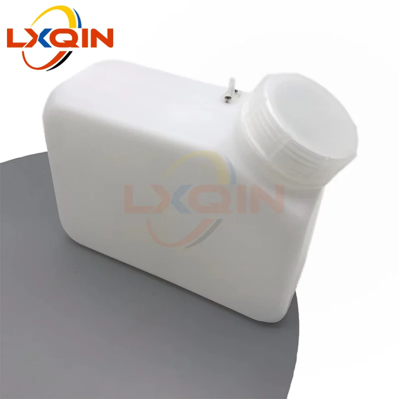 LXQIN 2pcs 1500ml single ink outlet empty tank Eco solvent/UV ink for Mimaki Roland large format printer ink cartridge