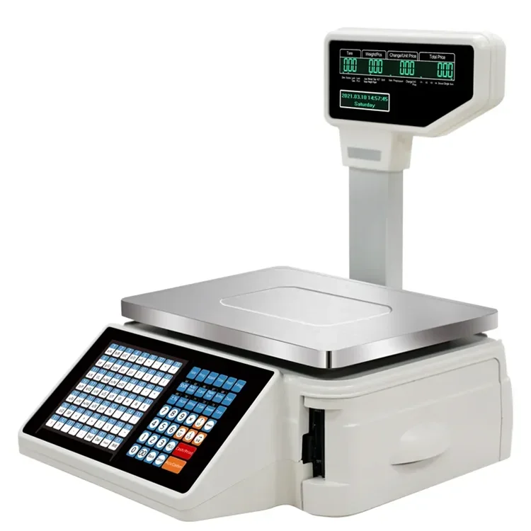 

Veidtweighing ACS TCS Electronic Price Scale Digital Price Computing Scale 30kg Weighing printer Scale