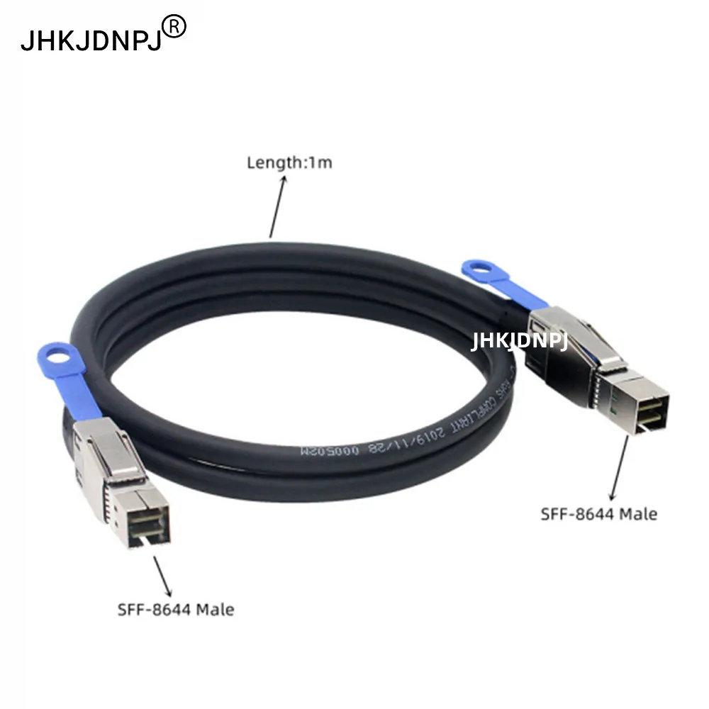 

SFF-8644 Male To SFF-8644 Male Without IC With 8643 Agreement Definition Data Extension Cable 0.5M 1M 2M