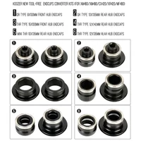 Koozer Hub tapa sin herramientas para 420 490 480 piezas de reparación 9x100 10x135MM QR 15x100 12x142mm a través de TA 12x135 adaptador de Kit convertidor