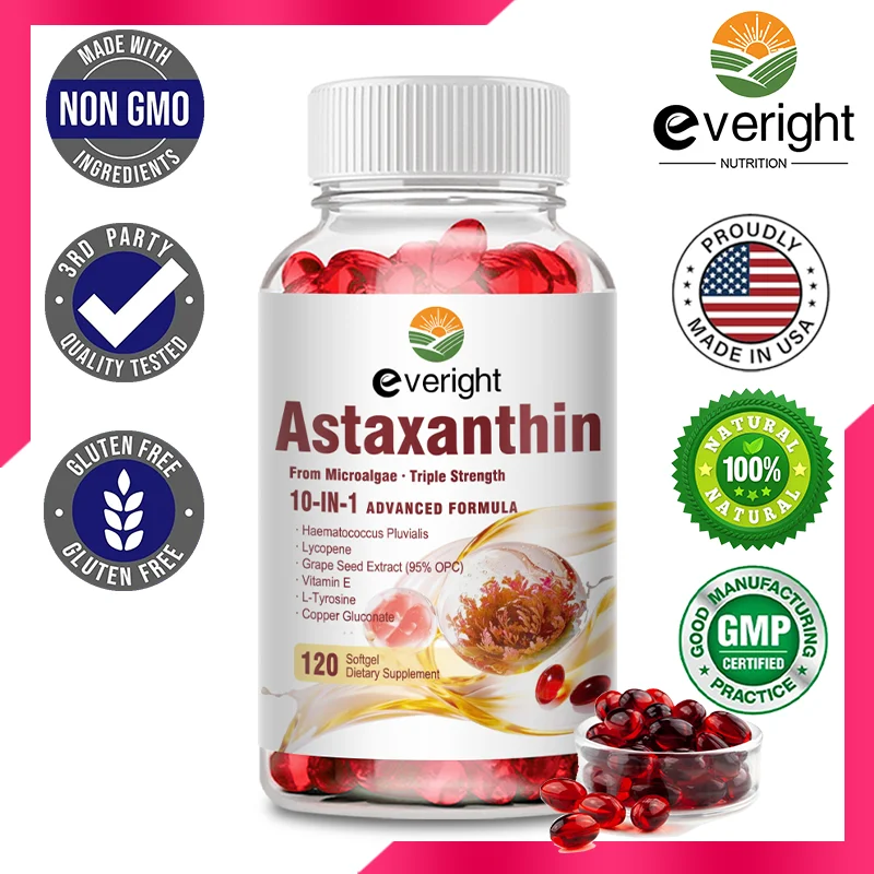 Garcinia Cambogia Extract - Astaxanthin 24mg – Powerful Antioxidant for