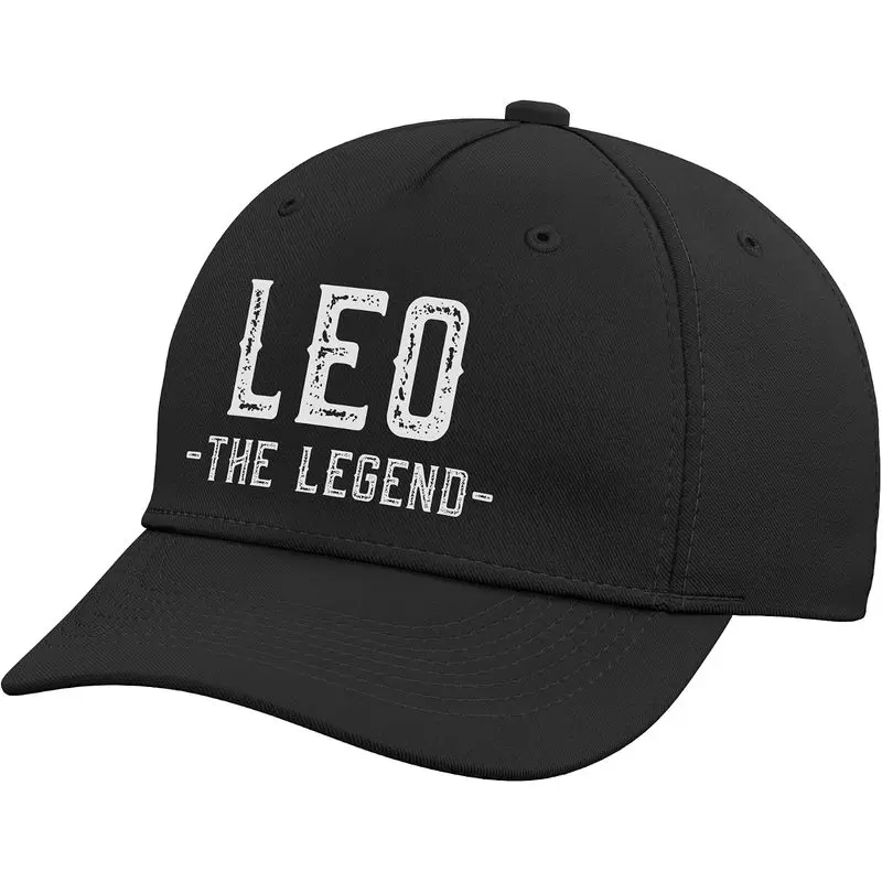 Leo Legend Funny First Name Quote Best Name Leo Adjustable Baseball Hat