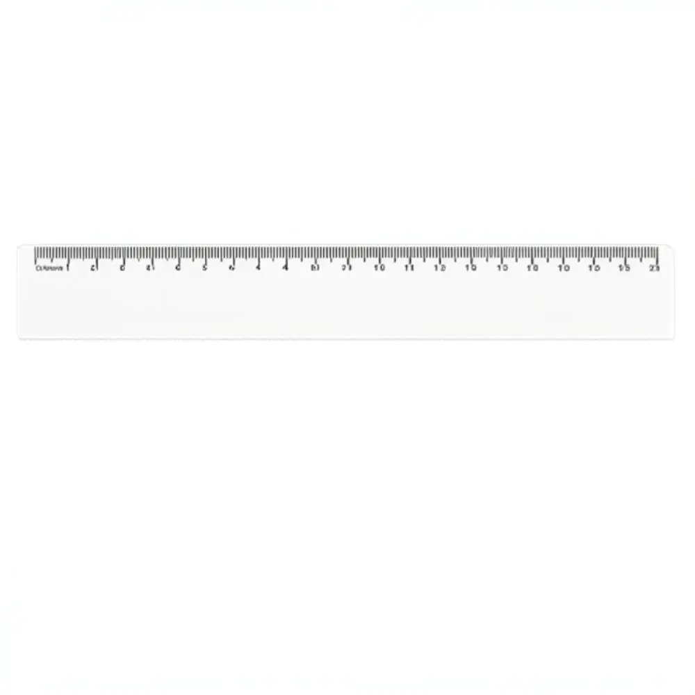 Precision Clear Plastic Ruler Drafting Measurement Tool Accurate Scale Stationery For School Student Office Drawing