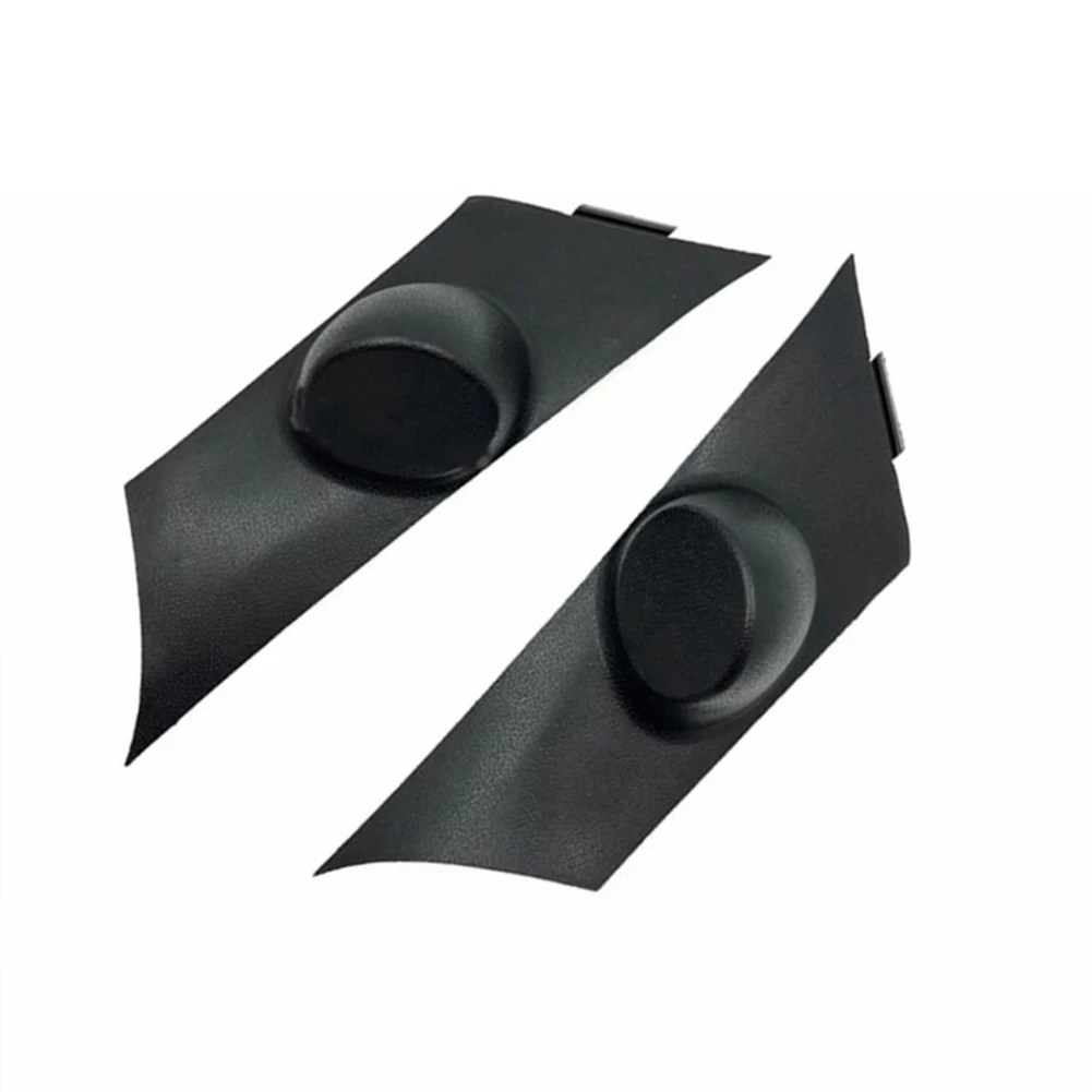 #55H Tweeter Speaker cover,Car Tweeter Triangle Head Tweeter Speaker Shell for Honda Civic VIII (Black)