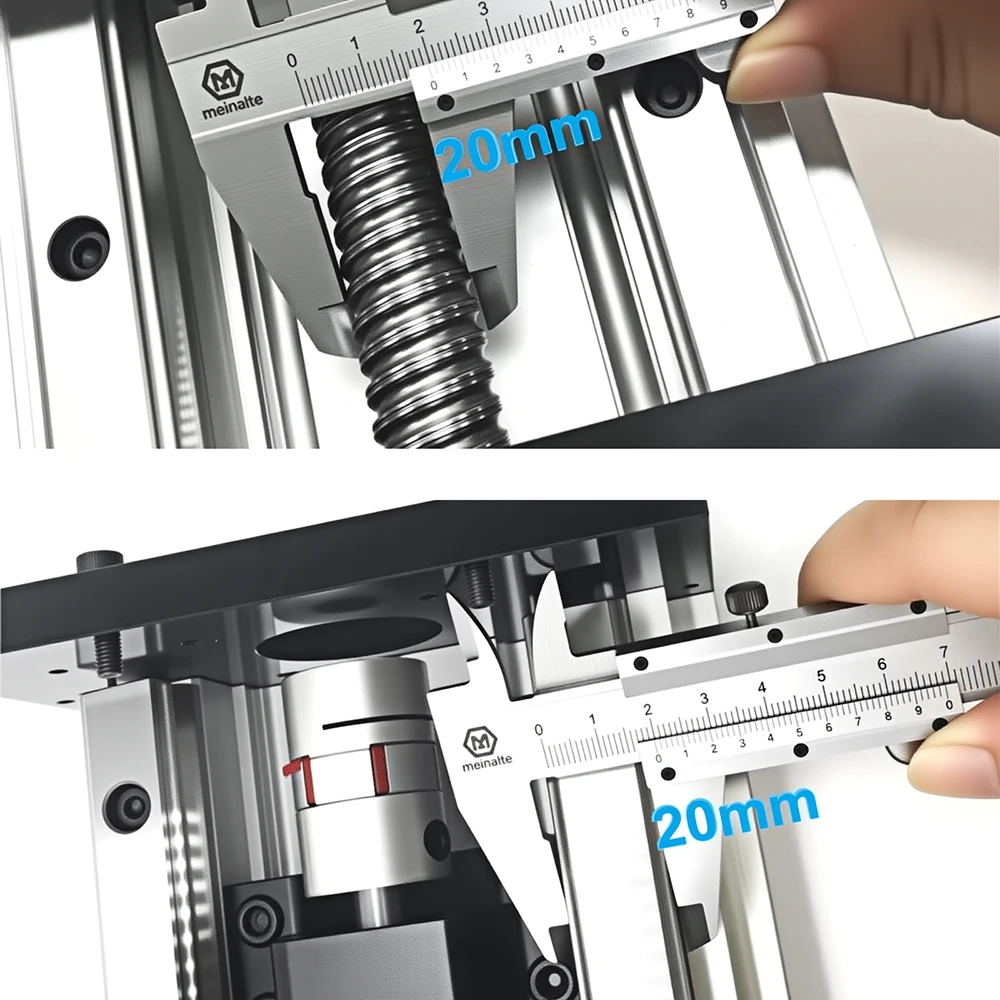 Heavy Load 200KG Ballscrew Sliding Table 150mm Wide Large Linear Stage Motion Module 4  HGH20 Double Guide HGR20 CNC XYZ Axis