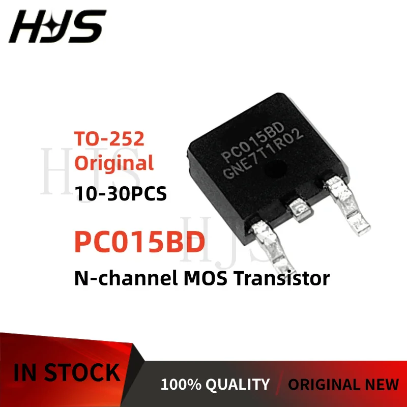 10~30PCS Original 100% New PC015BD 150V 6A TO-252 N-channel Power MOS Field effect tube