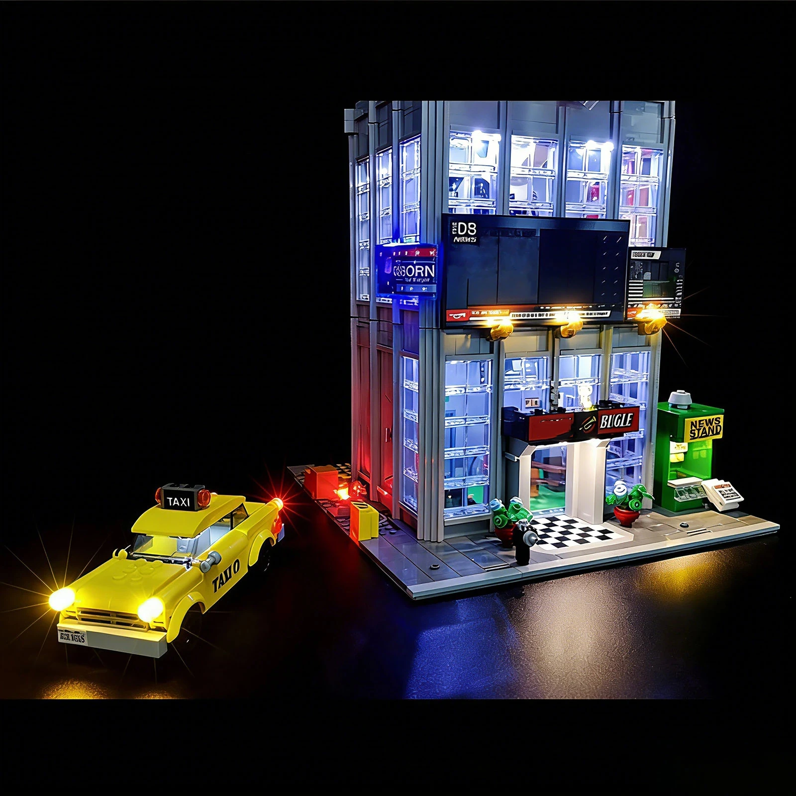 LYBMTWF LED Lighting Kit Compatible with Lego 76178 Daily Bugle Building Blocks (NOT Include The Model Bricks)