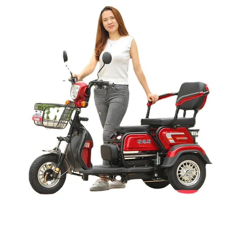 Citycoco Max Load 300KG Adult Electric 3 Wheel Scooter 72V 1000W Max Speed 30km/h Home Leisure Electric Tricycle Motorcycle