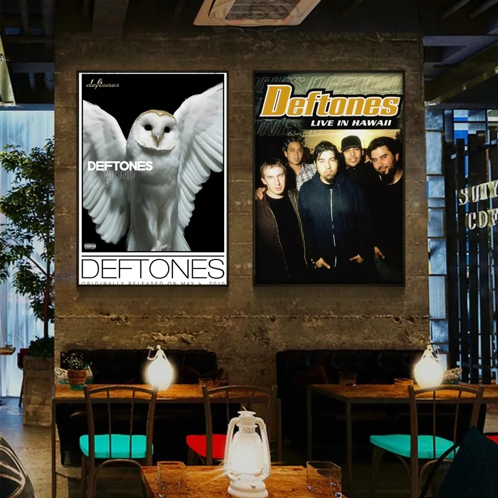 Vintage Classic Band Deftones Singer Music Cover Series Poster Stickers Art Wall Murals Decor Game Room Decor Gifts Kawaii HD