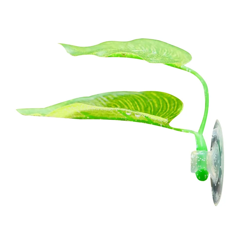 Betta Fish Rest Aquarium Leaf Plants Decoration Spawning Ornamental Plant Betta Fish Play Relax Artificial Hide Leaf Hammock