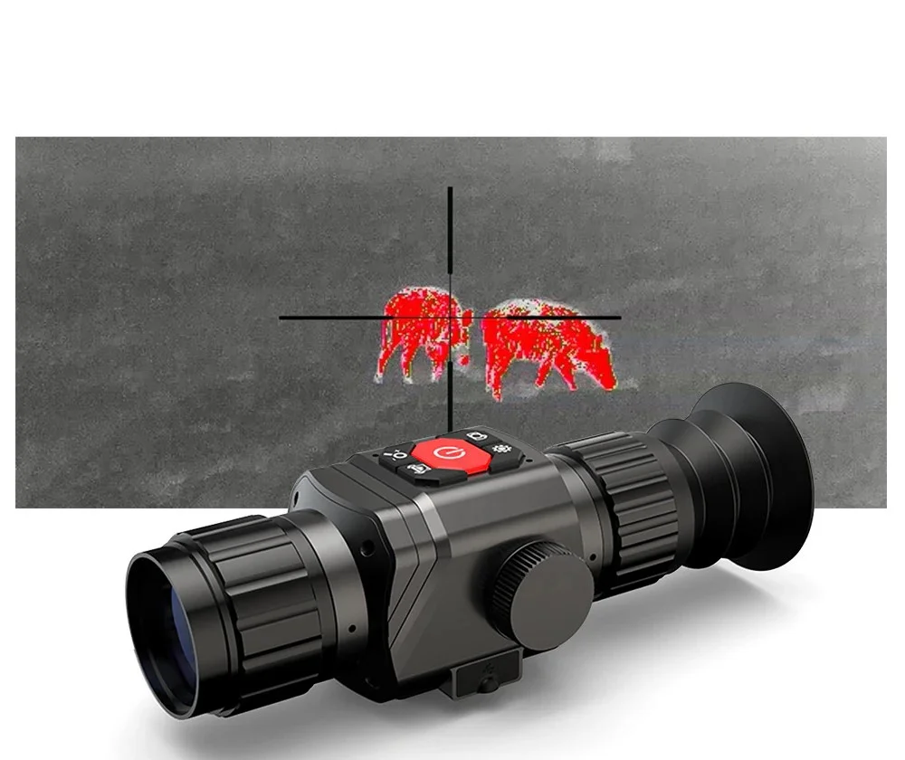 Hti C8 25mm outdoor hunting imaging scope luneta thermal night vision monocular