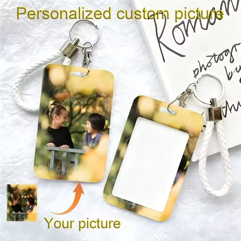 DIY Customization Photo ID Holder Bank Card Protection Cover For Schools Doctors Bus Passes And Offices Workplaces Holiday Gifts