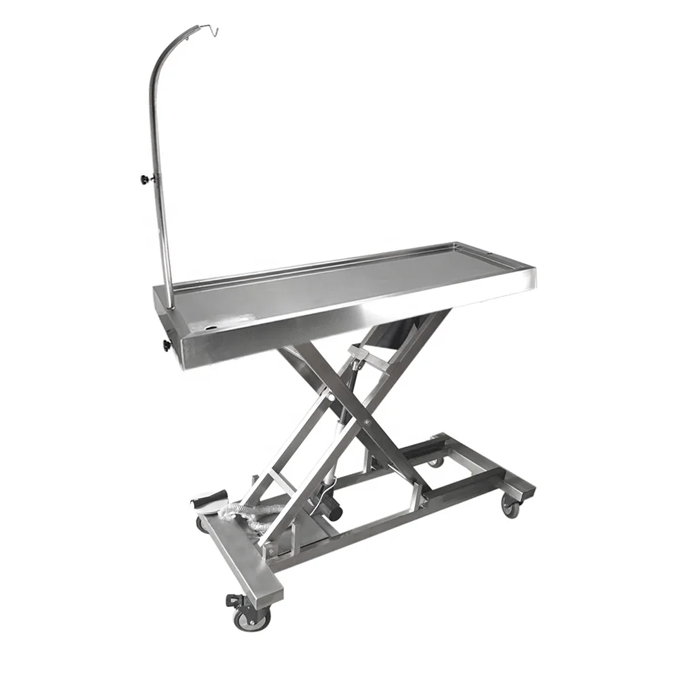 Electric adjustable foldable veterinary medical animal surgical table vet ordinary operating table for veterinary pet