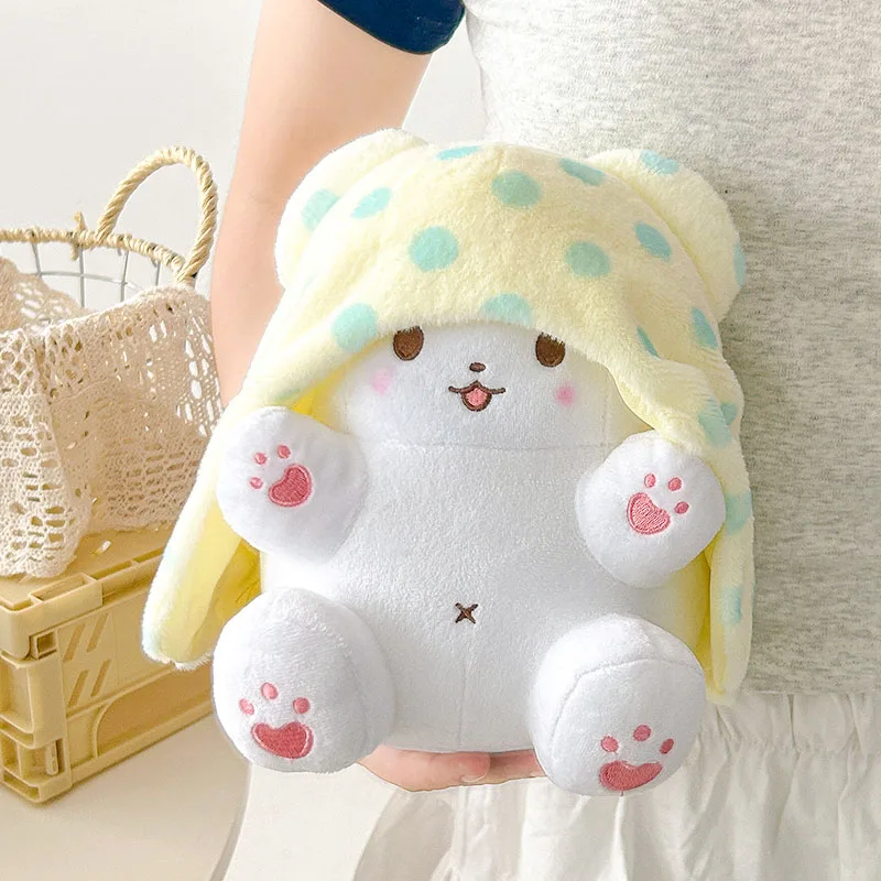 Sanrio Marumofubiyori Plush Toys Kawaii Cartoon Kid's Accompany Soft Stuffed Dolls Girl and Children's Birthday Creative Gift