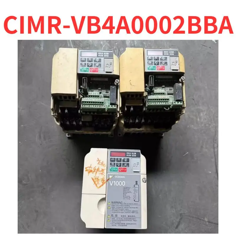 

Second-hand CIMR-VB4A0002BBA inverter tested OK