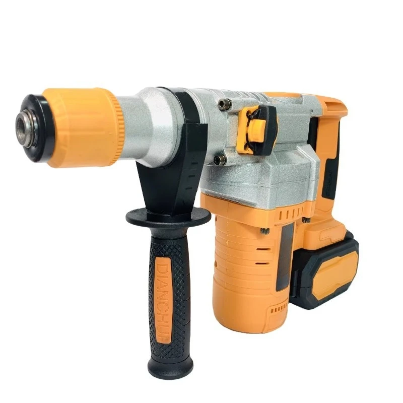 

20V lithium brushless battery powered heavy duty cordless drill 26mm jackhammer concrete crusher removal hammer