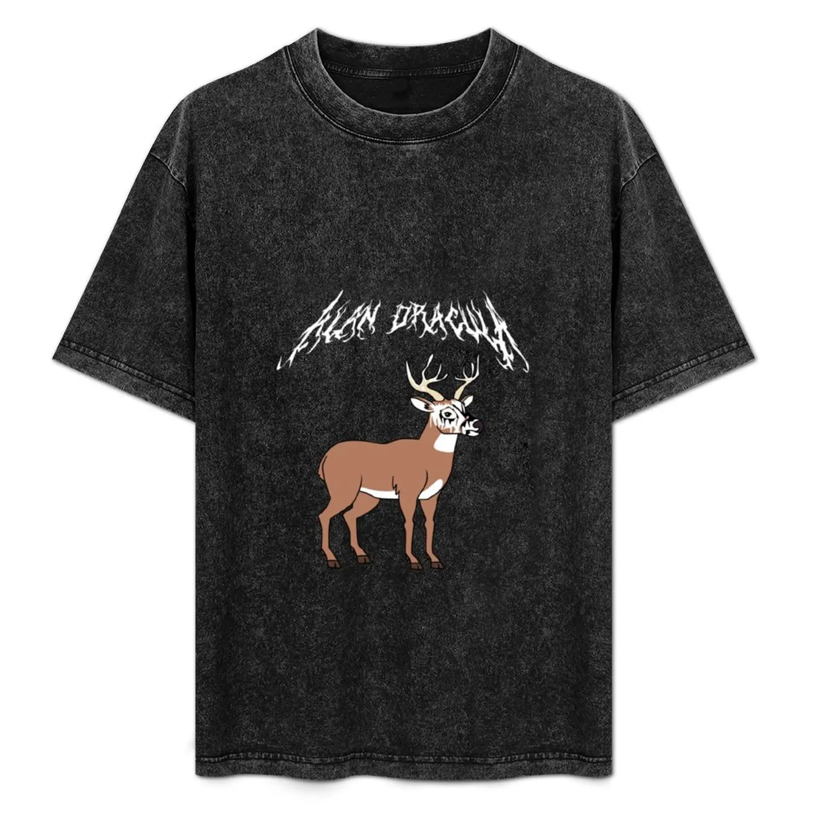 

Alan Dracula T-Shirt Casual All Match Short Sleeve T-Shirt