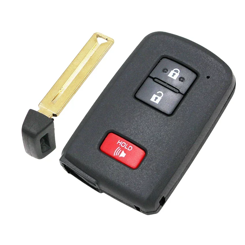 3 Buttons Smart Prox Keyless Go Remote Key 314.3/433Mhz 8A Chip for Toyota 4Runner Tacoma Tundra Board 0010 FCC ID: HYQ14FBB