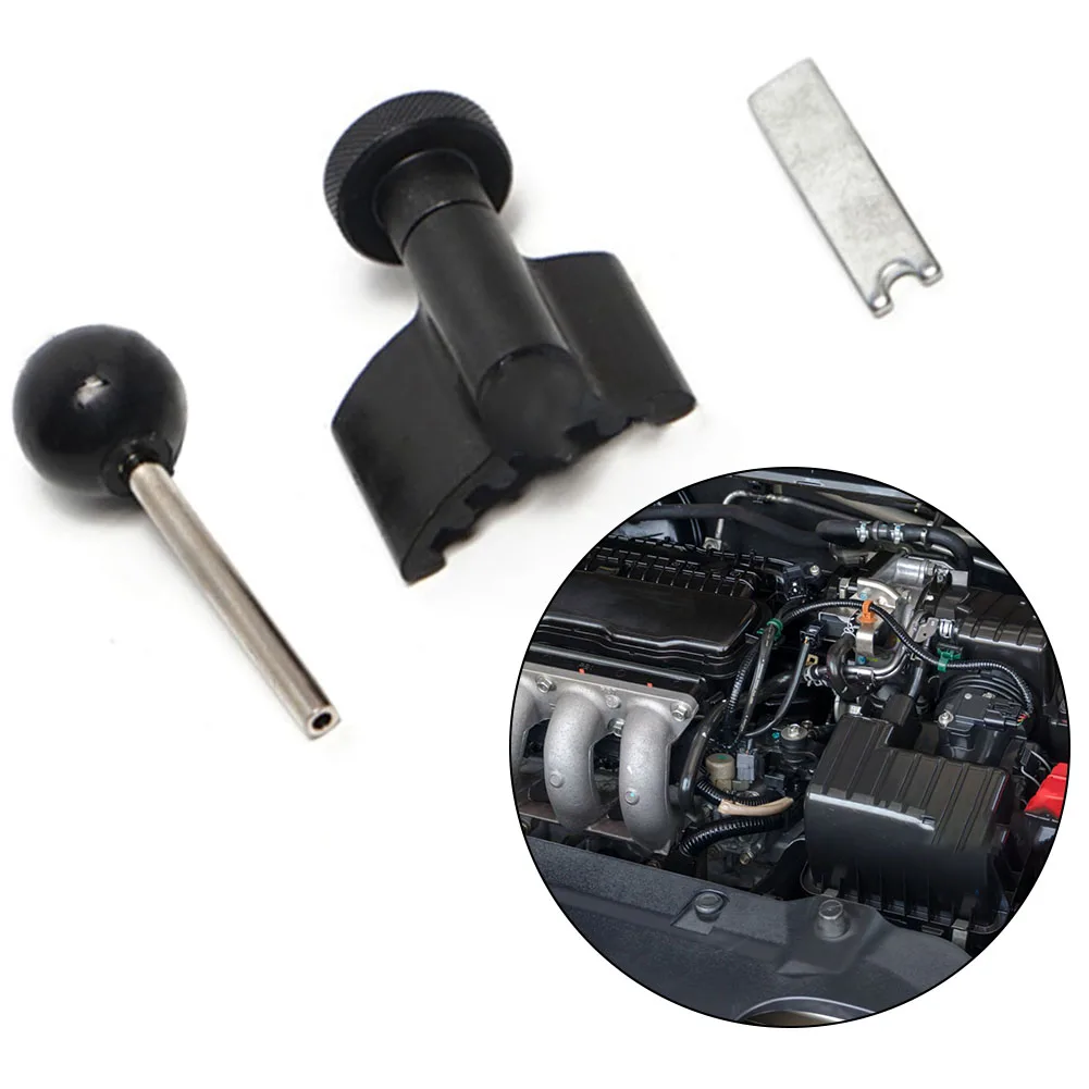 Tool Engine Timing Tool Practical Vehicle Belt for runner Repair 24*25*5cm Alloy Steel Black Easy To Change Tool