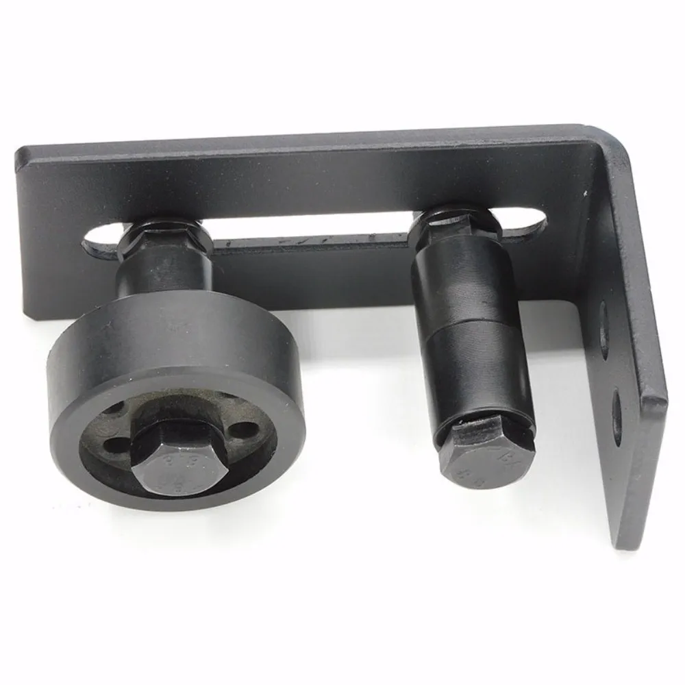 

Portable Metal Door Floor Guides Adjustable 8 in 1 Limit Wheel Anti-Swing Stopper Fixed Frame Barn Door Locator Door Hardware