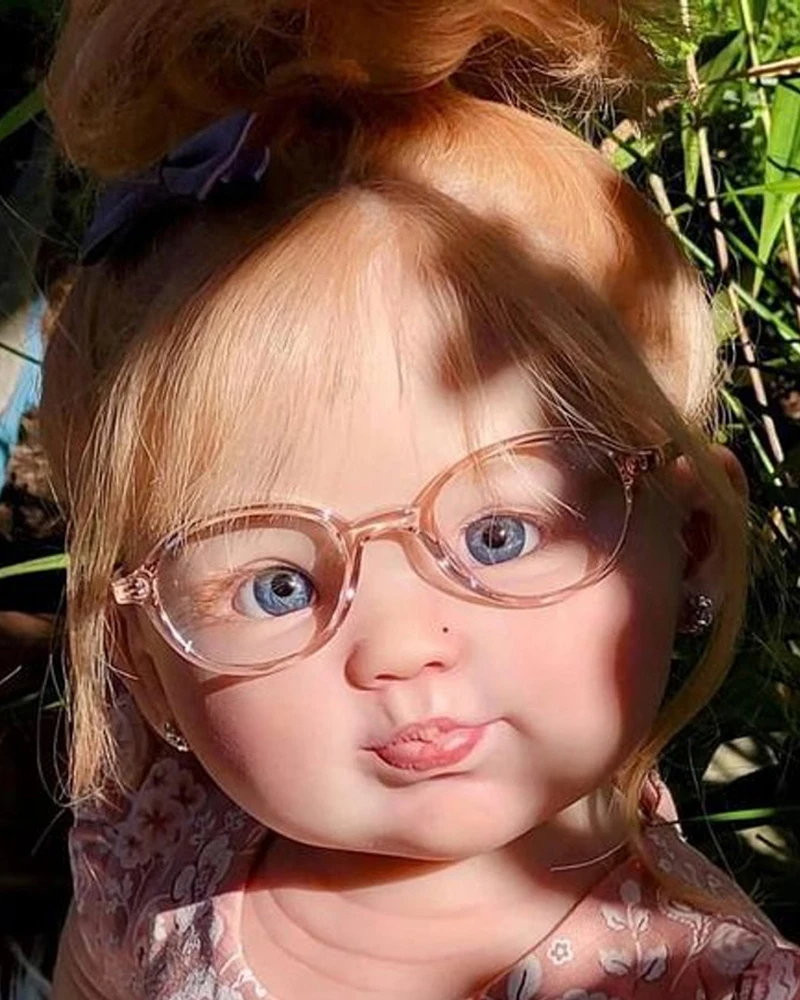 新入荷 エミリン 大型 リボーンドールキット 28インチ 未完成 未塗装 DIYパーツ コネクター付き布製ボディとランダムアイ