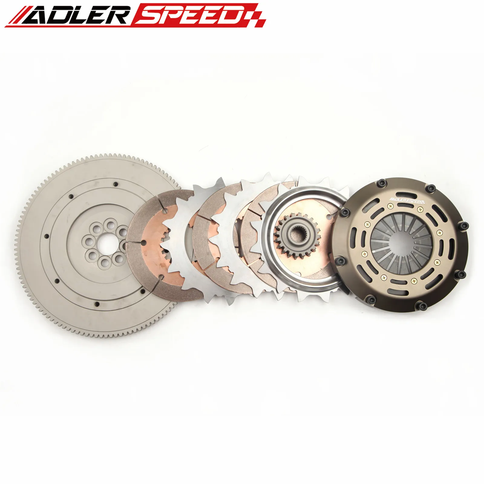 

ADLERSPEED Racing Performance Triple Disc Clutch Kit For ACURA ILX ,CSX ,RSX,TSX,RSX TYPE-S HONDA Accord CIVIC Si K20 K24