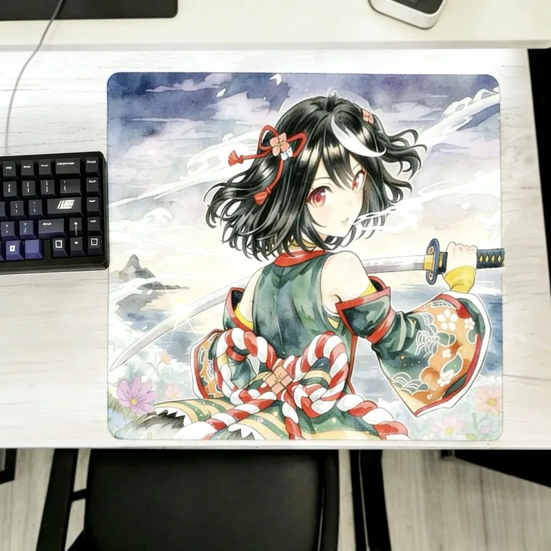 Tempered Glass Replica Mouse Pads Custom Personalised Anime Control Type E-Sports Gaming Mats Desk Pad PC FPS Gaming Mouse Pad