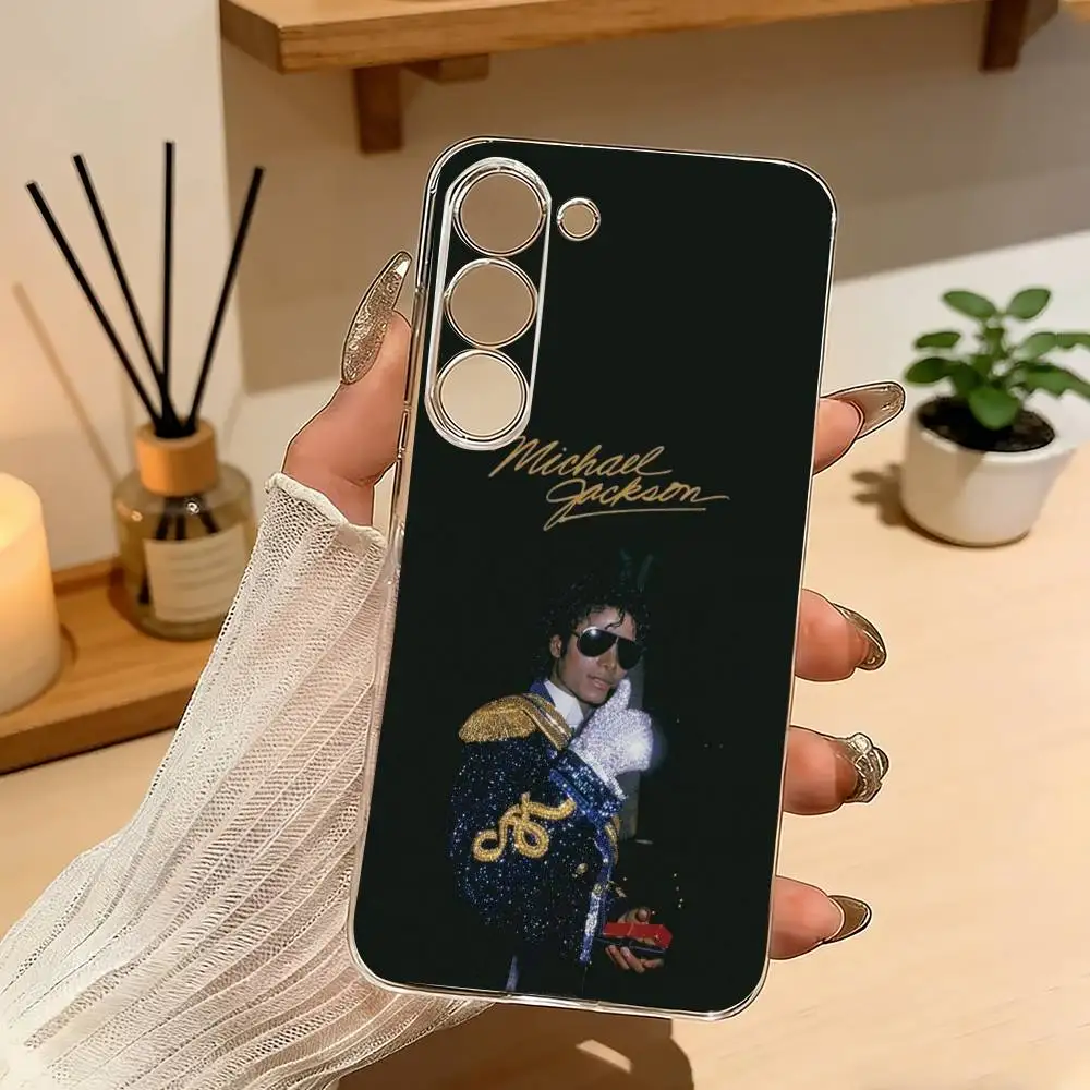 Classic Michael Jackson Legend Phone Case For Samsung Galaxy A71,A70,A52,A51,A40,A30 Transparent Cover