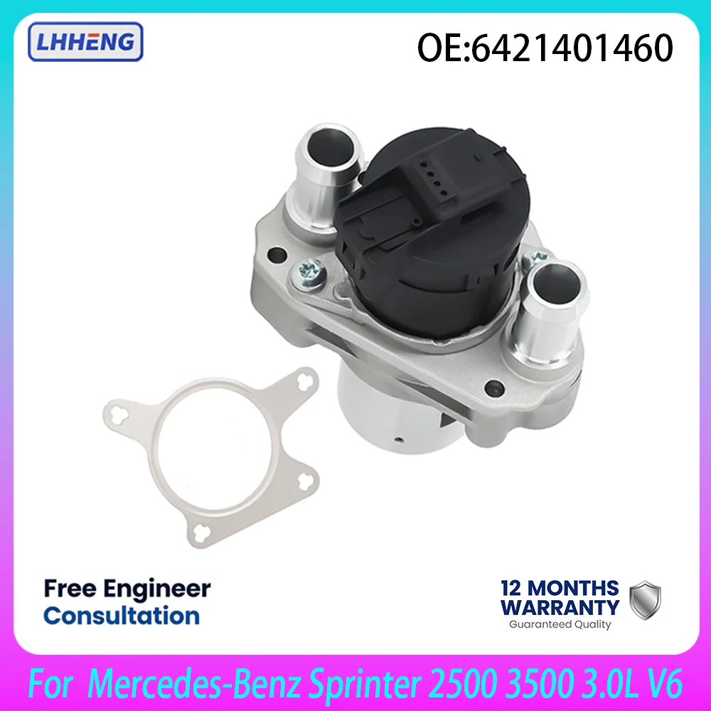 EGR Valve 6421401460 A6421401460 for Mercedes-Benz Sprinter 2500 3500 OM642 3.0L Diesel 2010-2022 OE 710471D A6421401460