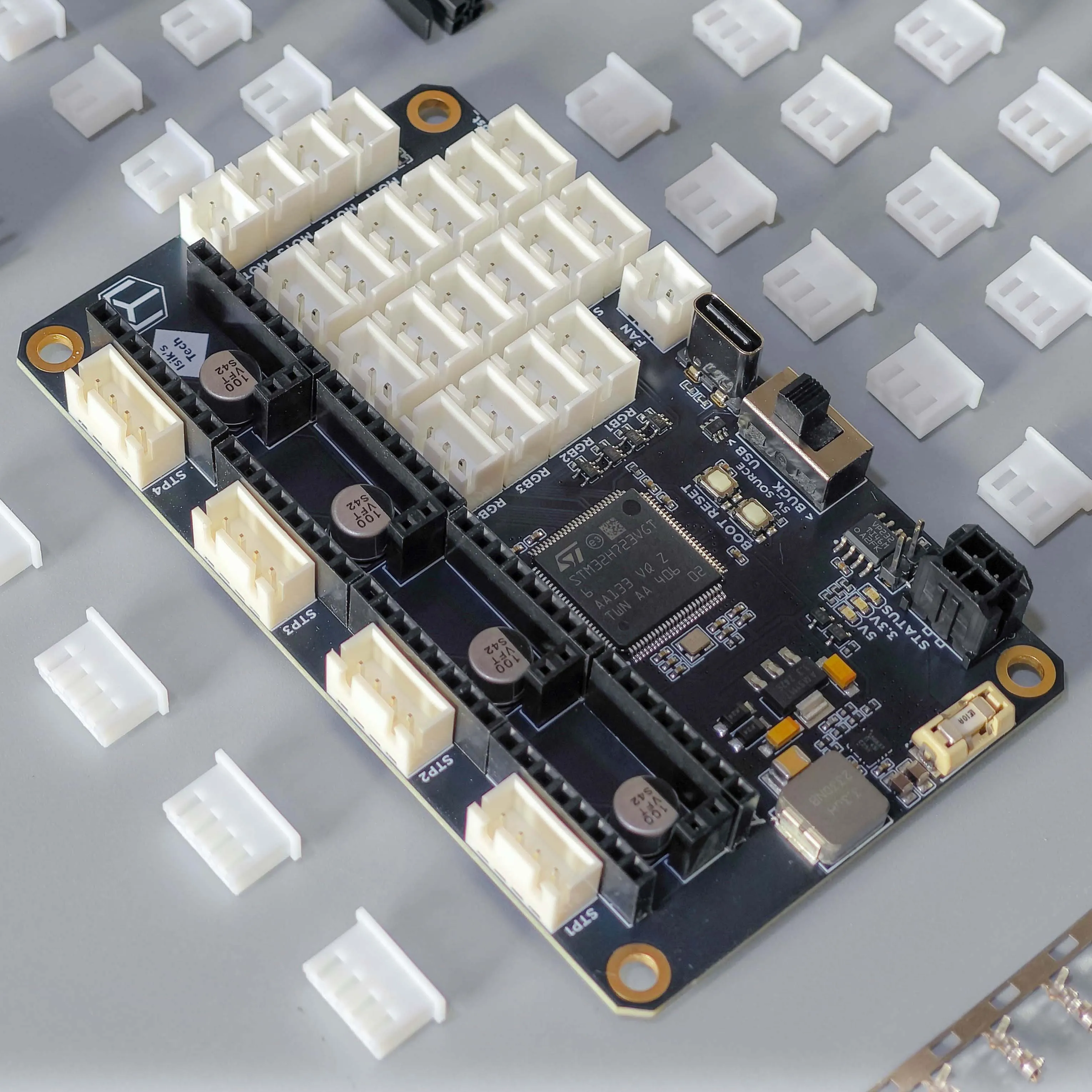 Seleadlab AFC-Lite Controller Board AFC Lite For BoxTurtle Type B MMU Voron2.4/Trident DIY AMS Klipper 3D Printer Parts