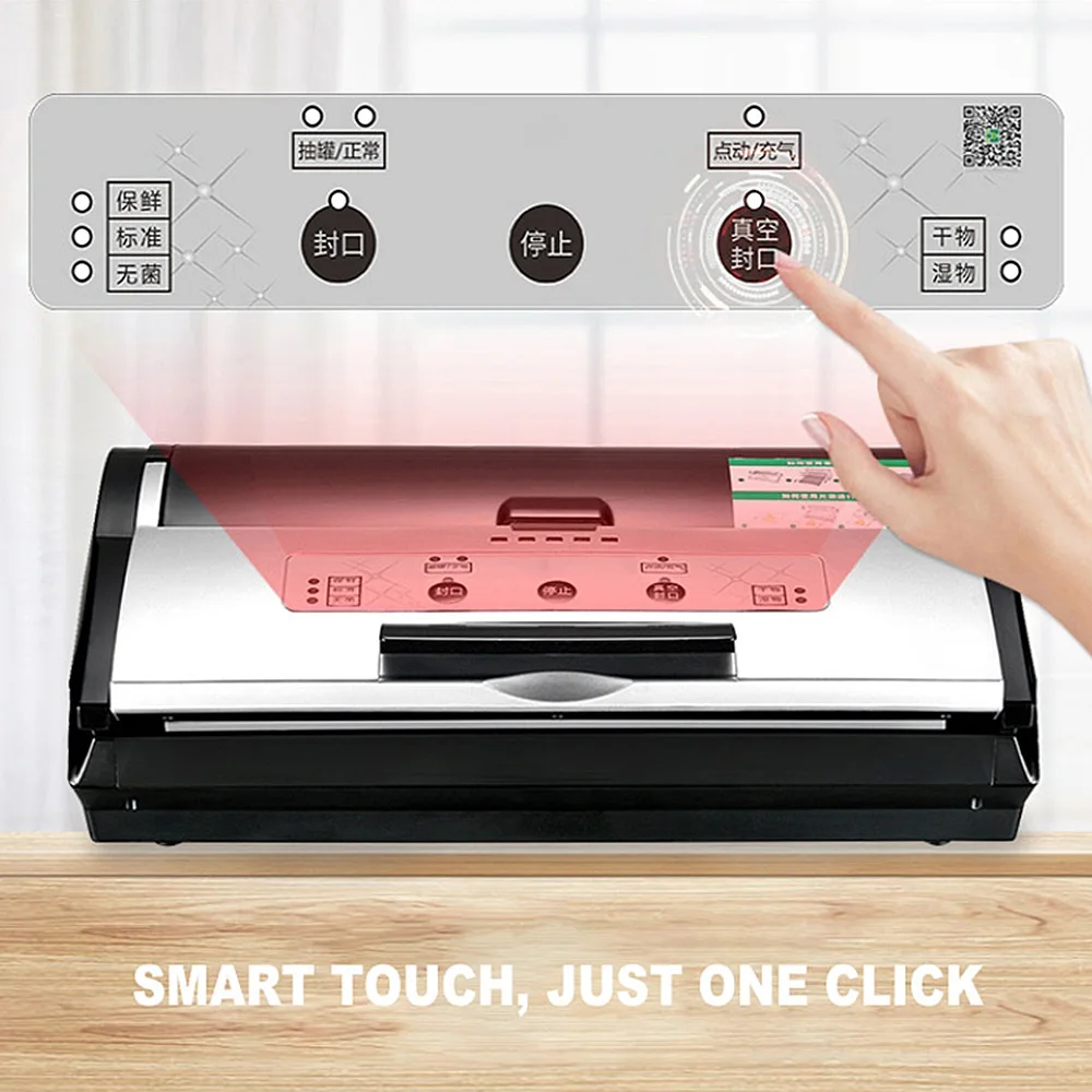 Máquina de selagem a vácuo máquina de vácuo úmida e seca pequena