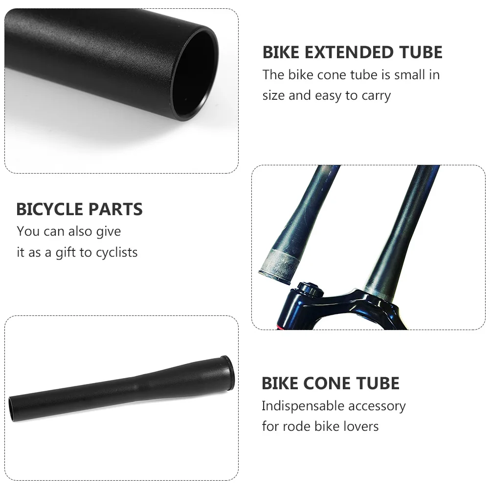 

1pc Bike Front Fork Extended Replacement Durable Repair Cone Tube For Bike Accessories Front Fork Repair Tube Gift Cyclists