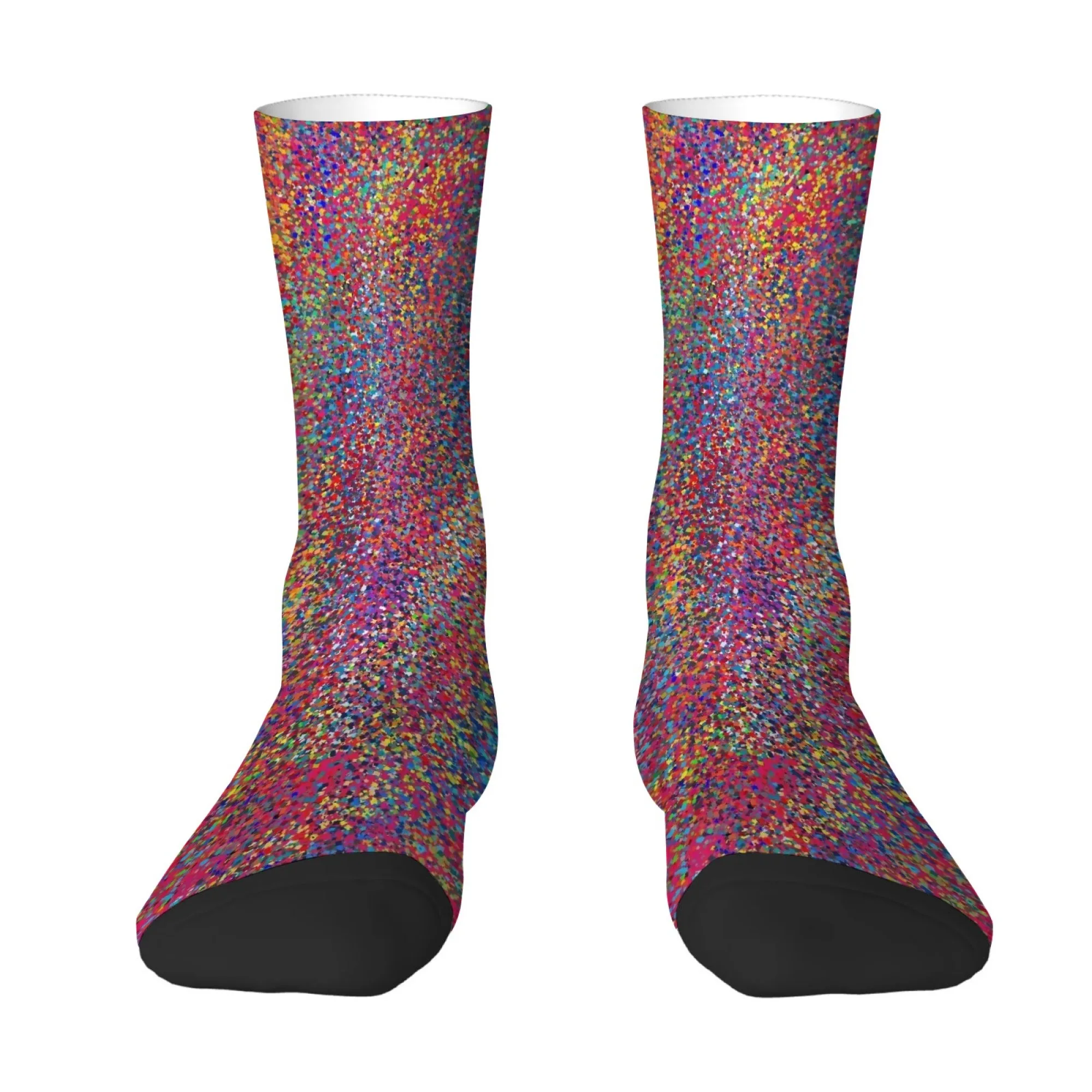 Abstract Graffiti Art Men's Socks Novel Funny Non-slip Breathable Socks Fashion Casual Sports Street Hip-hop Happy Socks Gifts