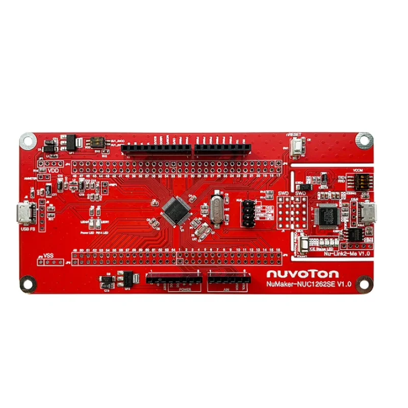 NuMaker-NUC1262SE Development Board for Embedded System Development & Hardware Prototyping