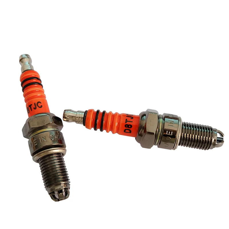 1pc High Performance Motorcycle 10mm Spark Plug D8TJC For 50CC-150CC For Atv GY6 50cc 110cc 125cc 150cc Motorcycle Plug