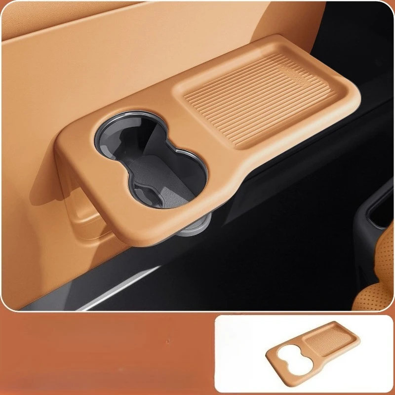 Second Row Channel Tray Anti-scratch Protective Cover Car Interior Modification Accessories For Zeekr 9X 2025 2026