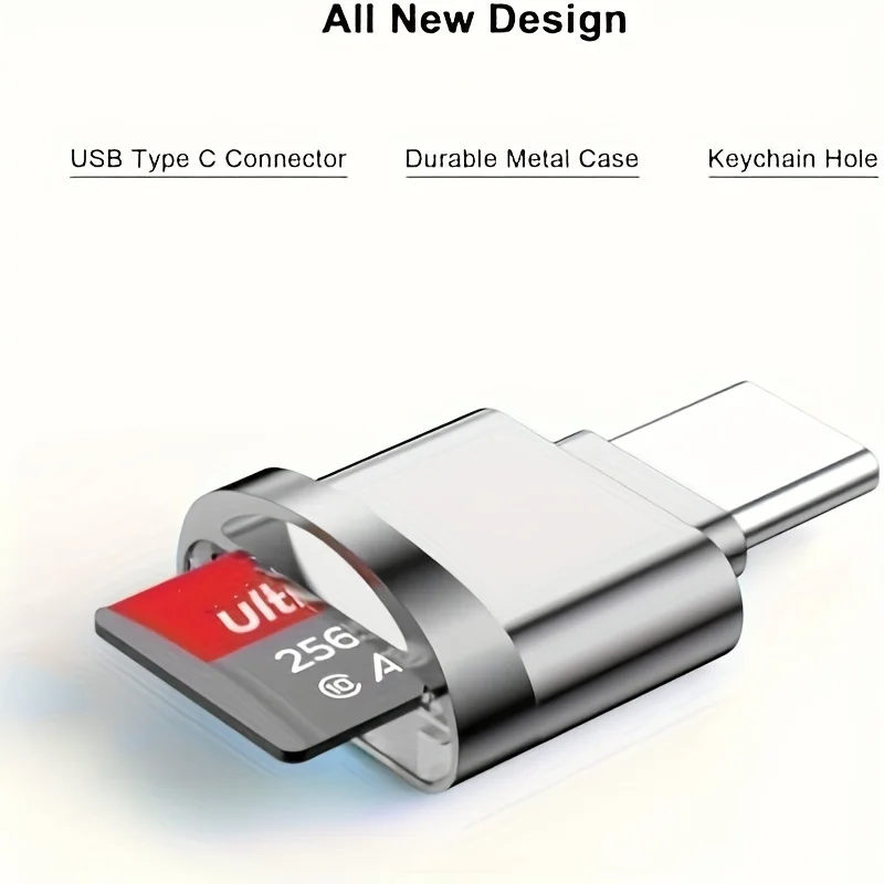 Mini TF Card Mobile Card Reader Suitable for Huawei Type-C Mobile OTG Card Reader